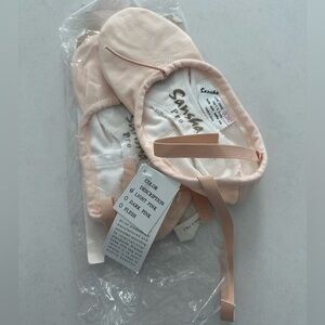 NWT Sansha Pro Canvas Split-Sole Ballet Shoes - Size 5, Width M